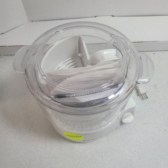 Black & Decker Other - Black & Decker Handy Steamer Plus Food Steamer Rice Cooker HS90 HS10 White